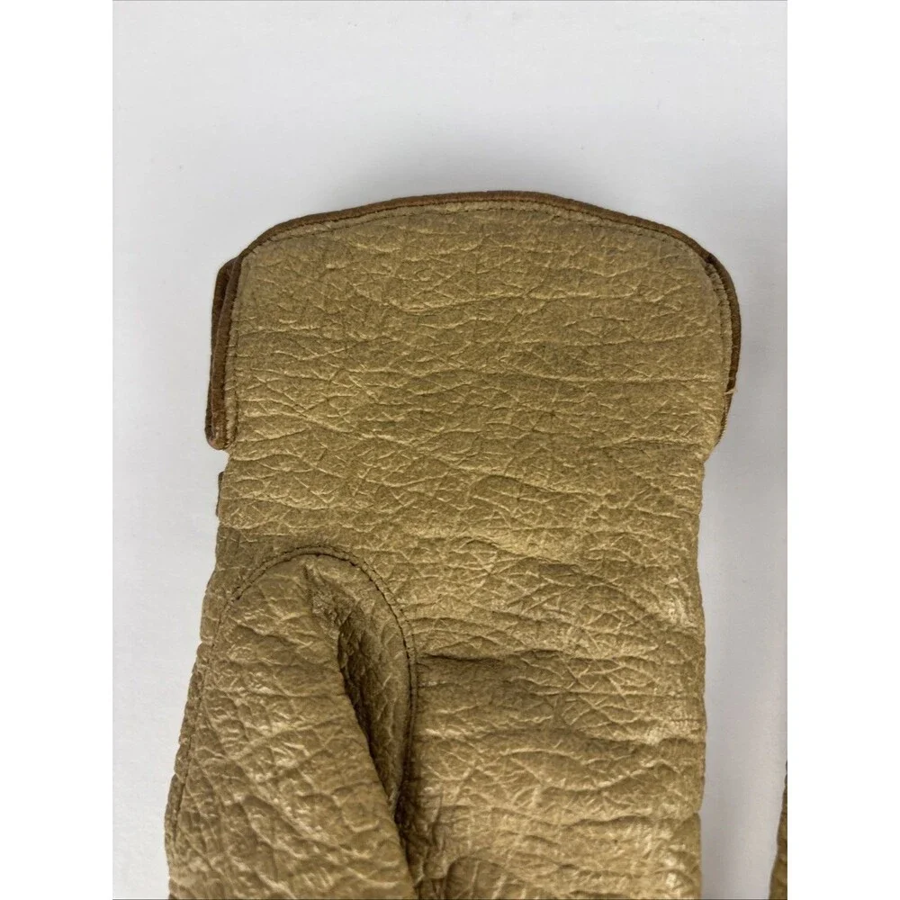 VTG Aris Snuggler Gloves Size R Tan Thick Liner Warm